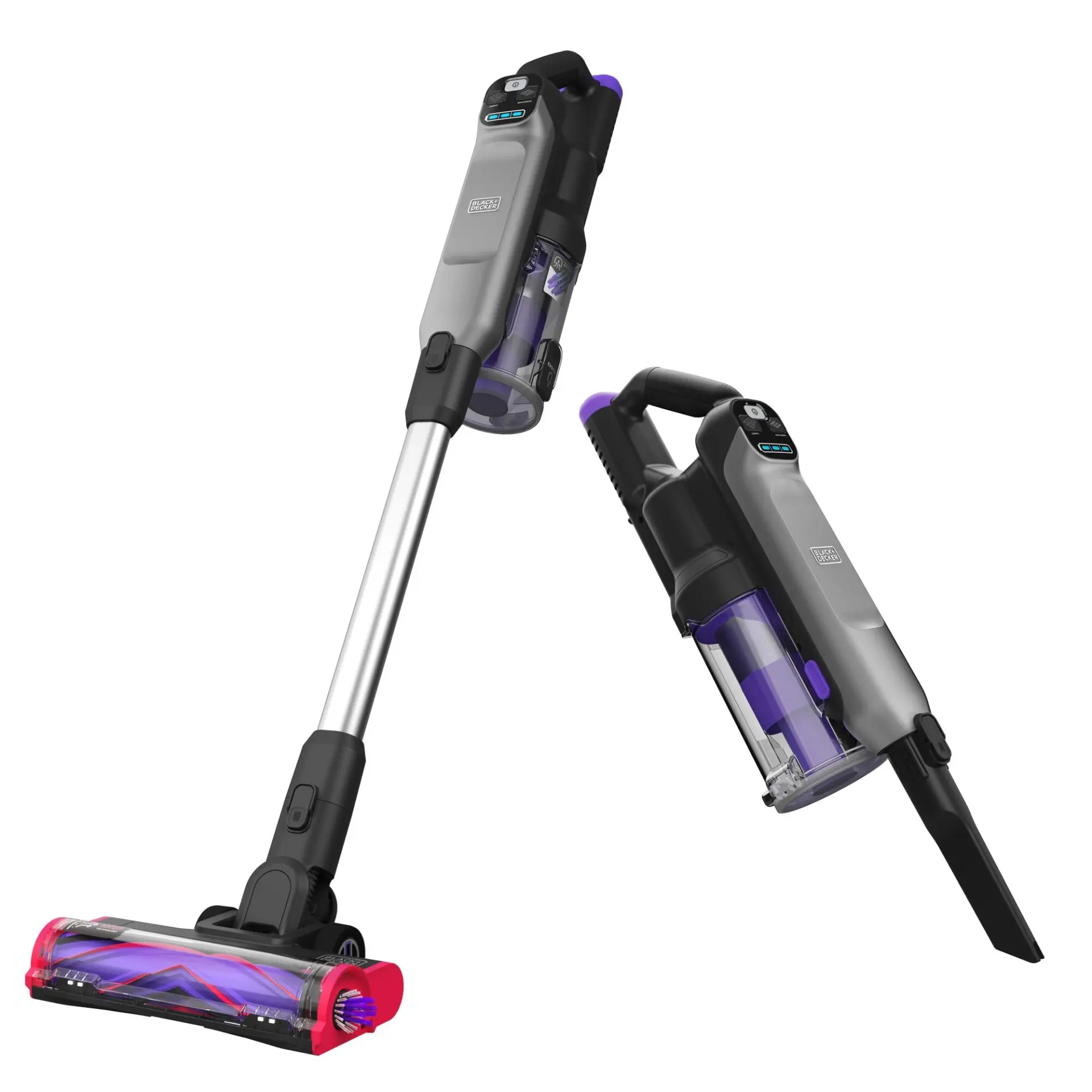 BLACK & DECKER STICK VACUUM 0.75L Brushless Stick Digital 21.6V Dry VACUUM Blue/Black, BHFEA640WG MADE IN CHINA ( 2 YEAR FULL WARRANTY )