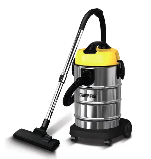 GEEPAS VACUUM CLEANER WET & DRY 30L 2200W GVC19020 MADE IN CHINA ( 2 YEAR FULL WARRANTY )